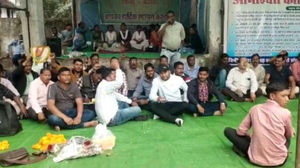Forest employees go on indefinite strike in Korba