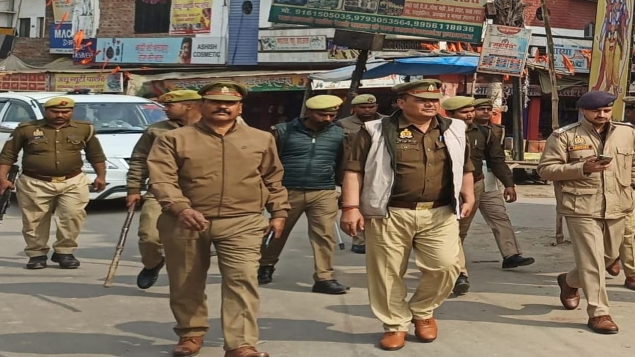 Police remained alert regarding the decision in High Court in Gyanvapi case, kept a close watch on Friday pray