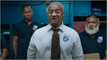 Next Goal Wins Review In Hindi starring Michael Fassbender Taika Waititi Funny sports drama