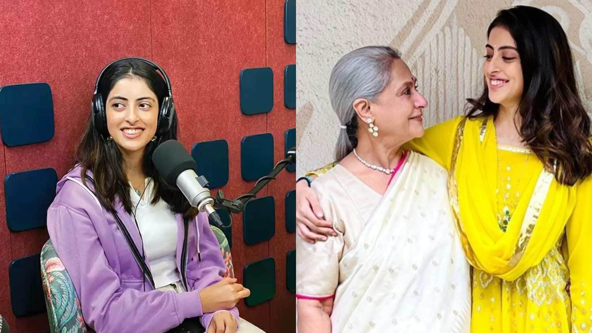 Jaya Bachchan says daughter Shweta Bachchan his strength in navya nanda podcast show what the hell navya