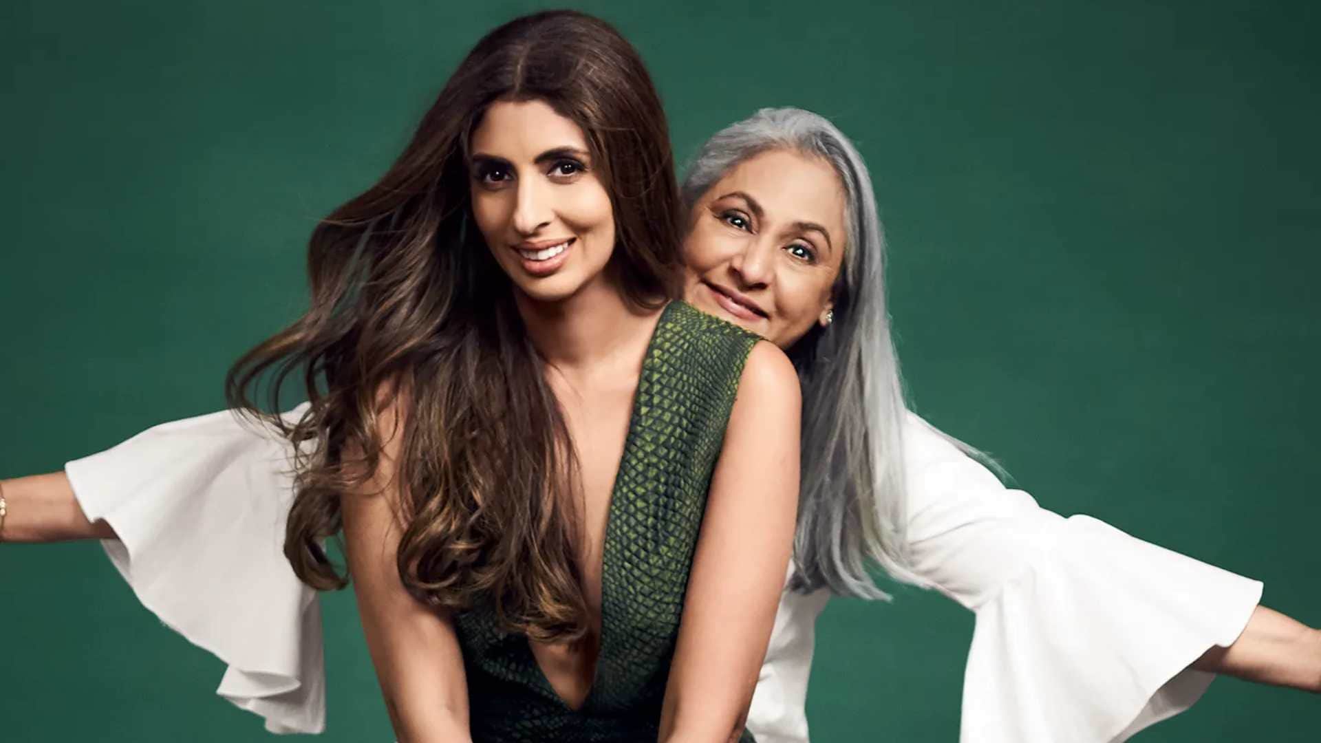 Jaya Bachchan says daughter Shweta Bachchan his strength in navya nanda podcast show what the hell navya