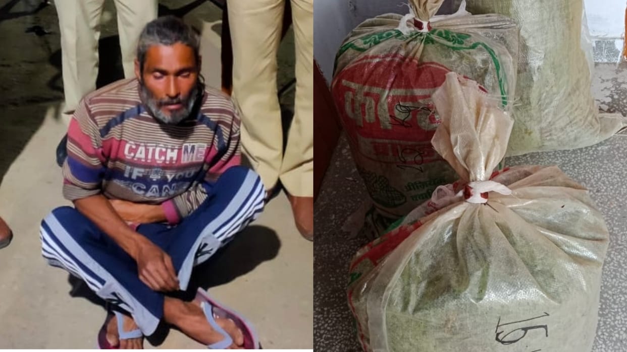 Mahendragarh: Police raided and arrested the accused of opium cultivation