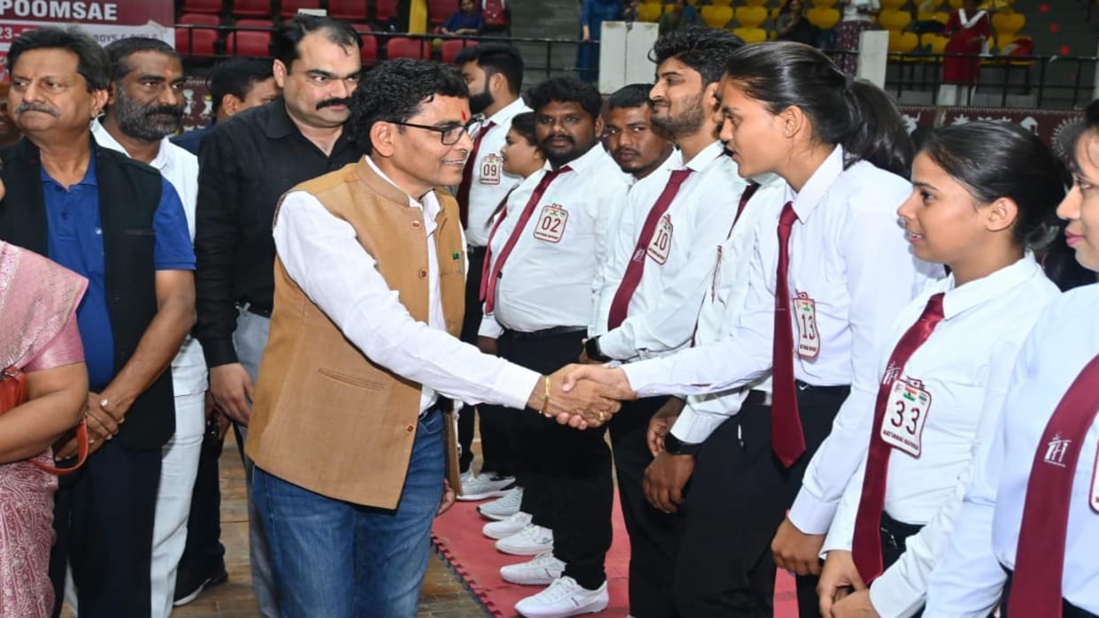 CG: Minister Verma inaugurated National Taekwondo Competition in Raipur