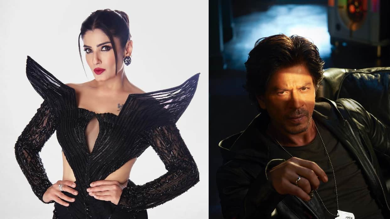 Karmma Calling actress Raveena Tandon stepped out of four films of Shah Rukh Khan in 90s she revealed why