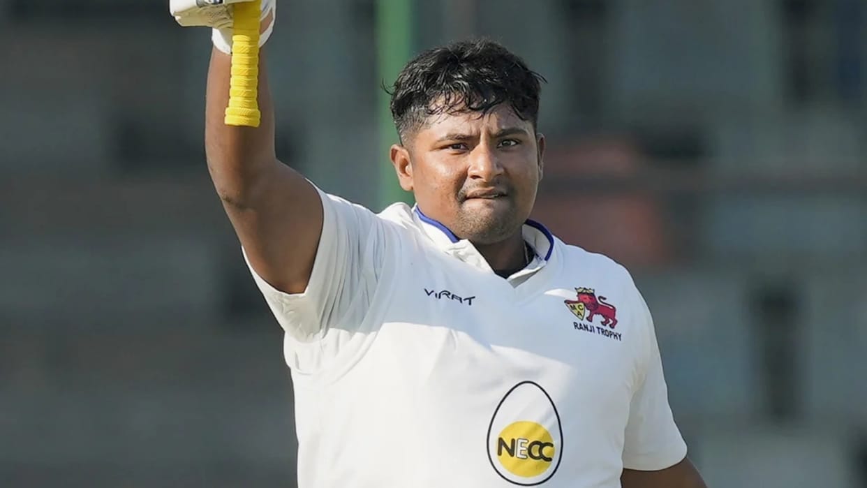 IND vs ENG Sarfaraz khan gets emotional after selection in Team India says Papa says I play like Javed Miandad