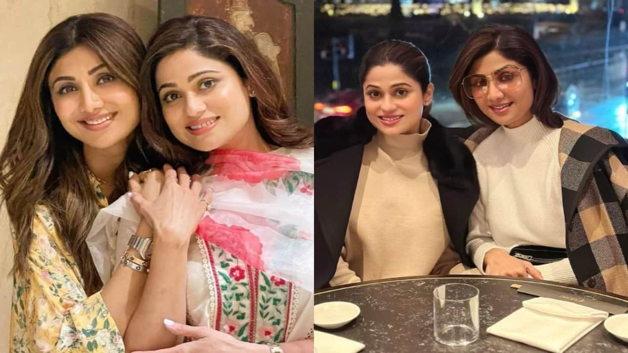 Shamita shetty birthday: Indian Police Force star Shilpa shetty showered love by sharing a note their sister