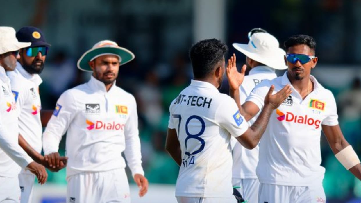 SL vs AFG Test Afghanistan all out for 198 runs in the first innings against Sri Lanka