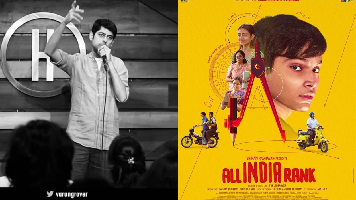Writer Varun Grovers unveiled poster of his directorial debut film All India Rank shared release date