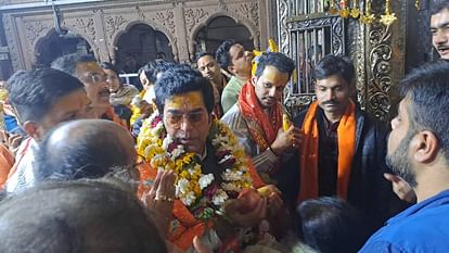 Actor Ashutosh Rana reached Vrindavan and visited Banke Bihari