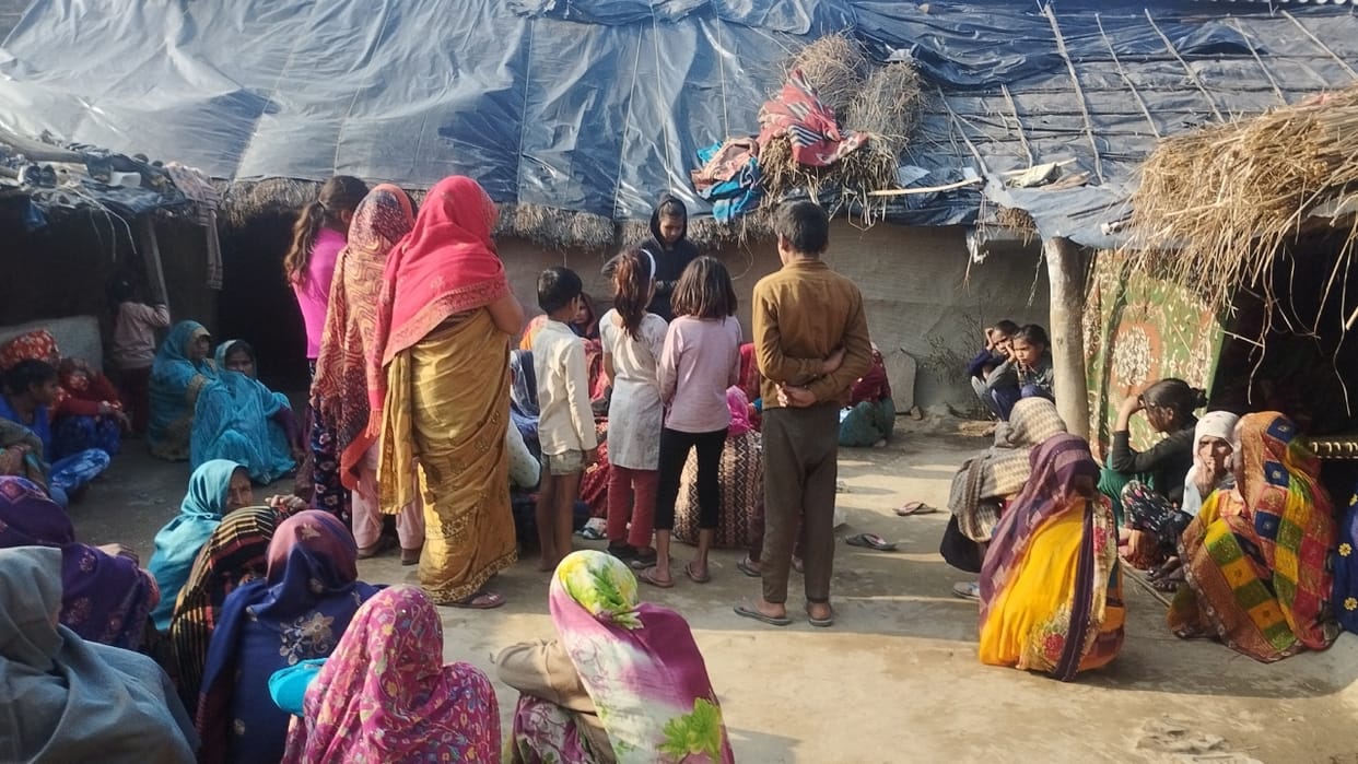 One and a half year old child dies due to drowning in water filled pit in Lakhimpur kheri