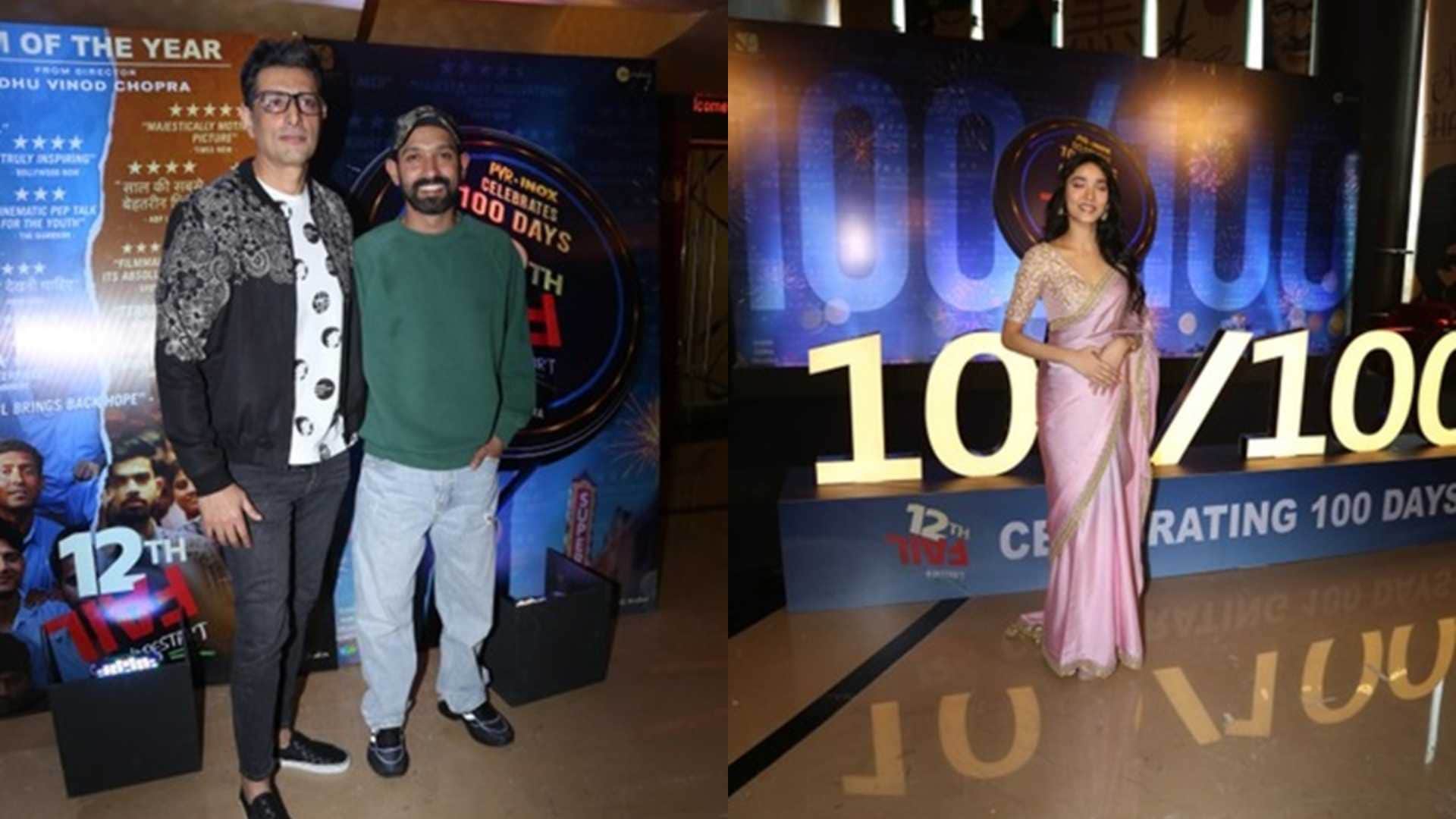 100 Days of 12th Fail Raju Hirani made Vidhu Vinod Chopra film a hit Vikrant massey Medha Shankar