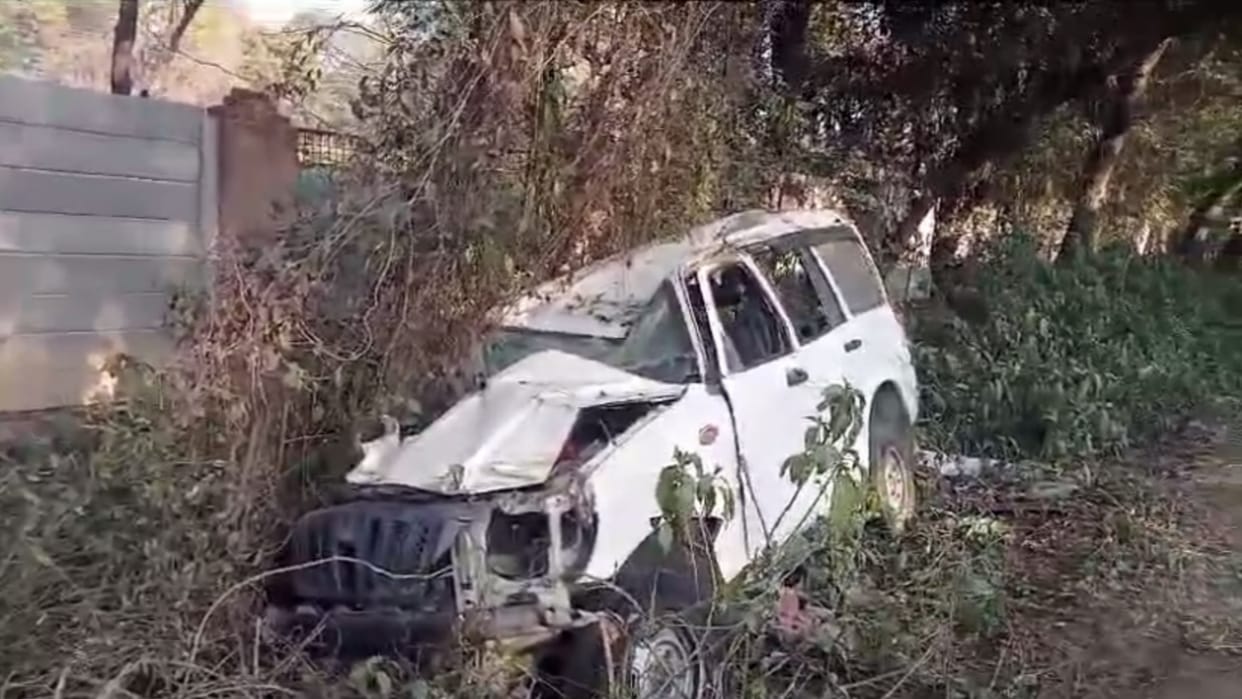 A scorpio hits a tree, one died and many injured in Maharajganj in Raebareli.
