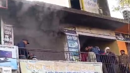 Amroha: BJP leader son implicated setting fire photo frame shop, owner said - it was done due to rivalry