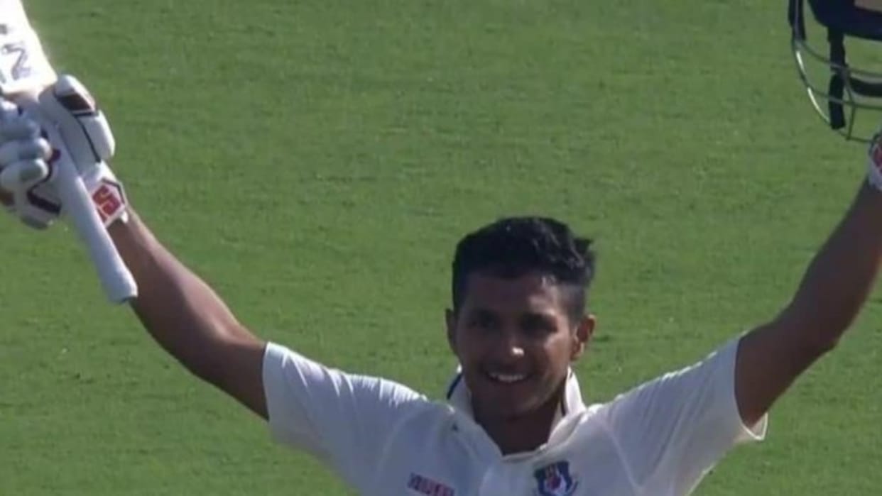 Ranji Trophy Aryan juyal and Karan sharma double century Cheteshwar Pujara failed in the second innings also
