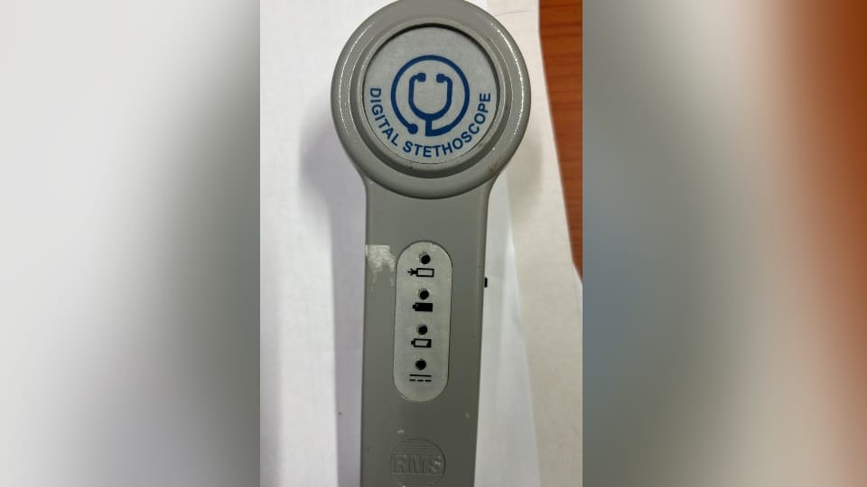 Stethoscope will tell the condition of the heart without the doctor touching it