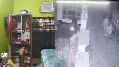 20 lakh rupees theft in an engineer's house in Gonda.