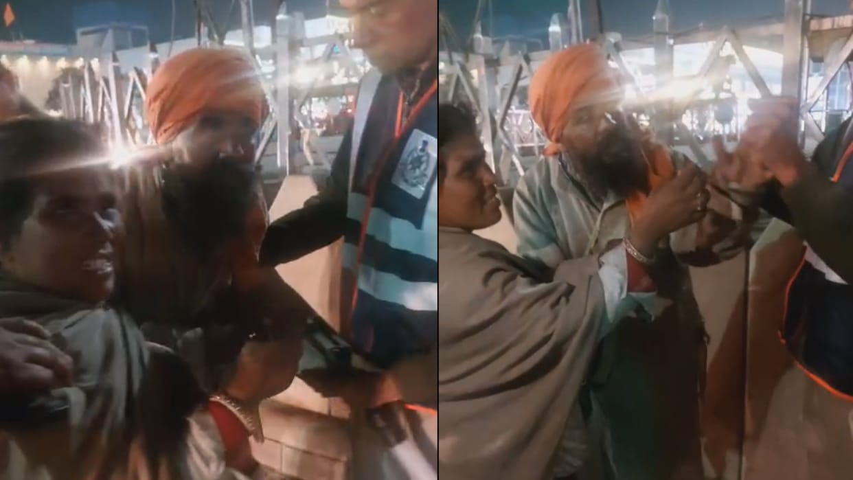 GWalior: ASP Exposes Specialy Abled Beggar By removing its bandage
