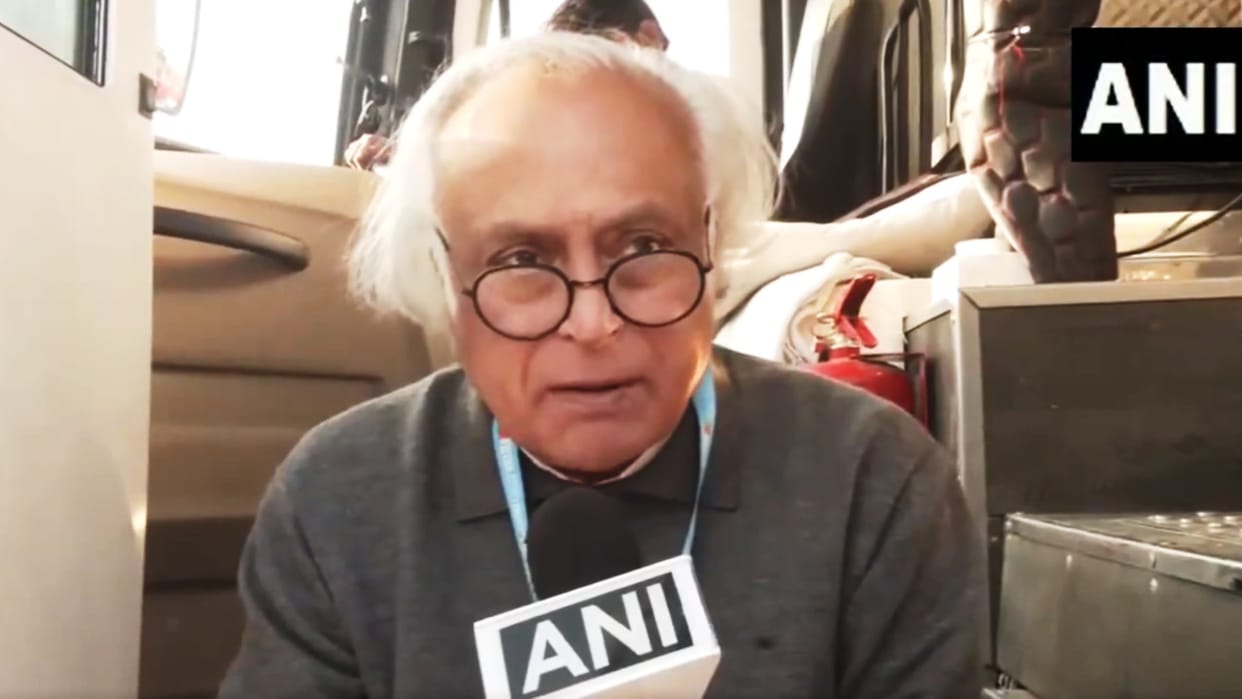 "Reality is exact opposite:" Congress' Jairam Ramesh on BJP's "400 paar" slogan for LS polls