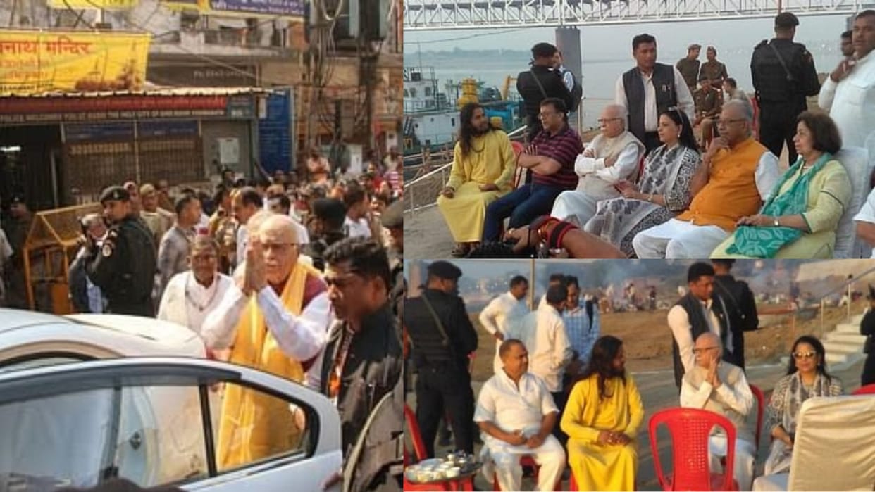 Bharat Ratna Lal Krishna Advani connection with Kashi of came to celebrate his 90th birthday
