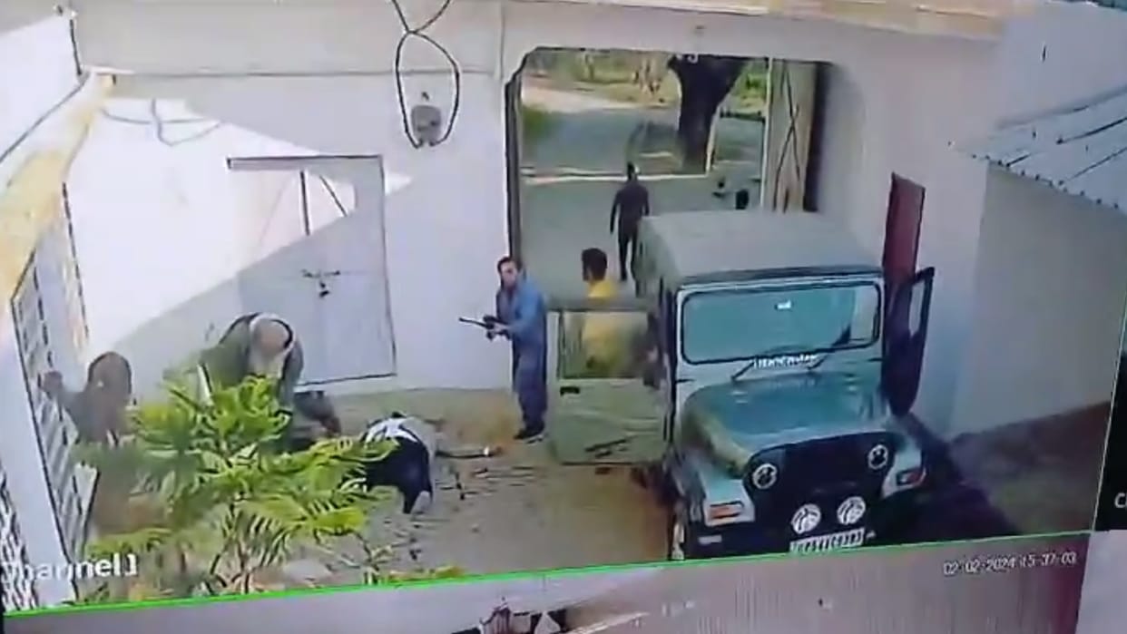 Lucknow Malihabad Triple Murder CCTV Video Footage Watch