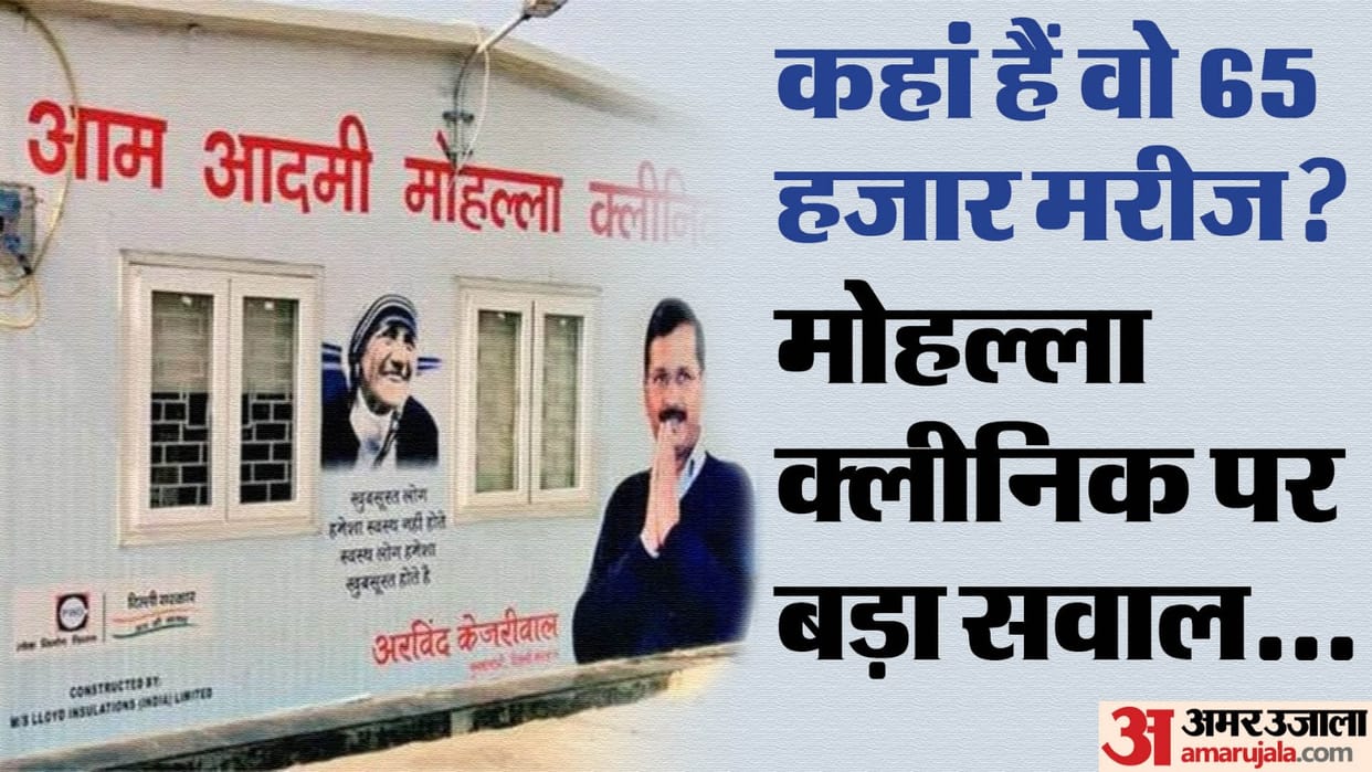 acb said 65 thousand fake patients examined in Mohalla Clinic of Delhi