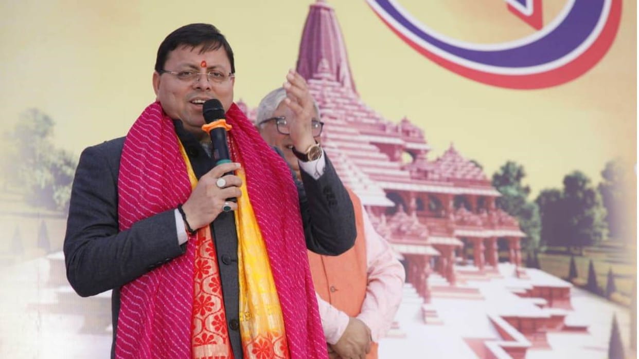 CM Dhami on one-day visit to Pauri inauguration and foundation stone of schemes worth Rs. 800 crores