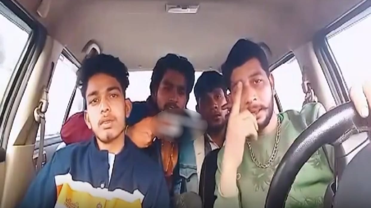 Saharanpur: youth shares a reel with a pistol, police sent three to jail, one absconding