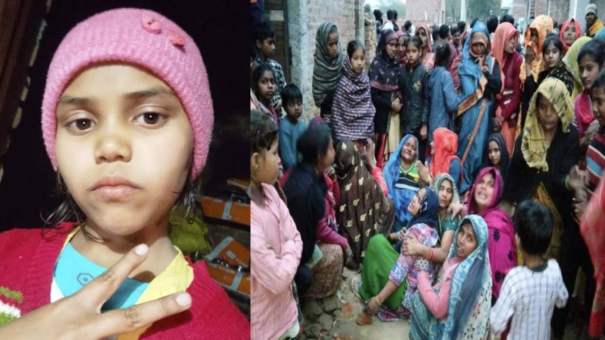 neighbor woman strangled eleven year old girl innocent child to death In Firozabad