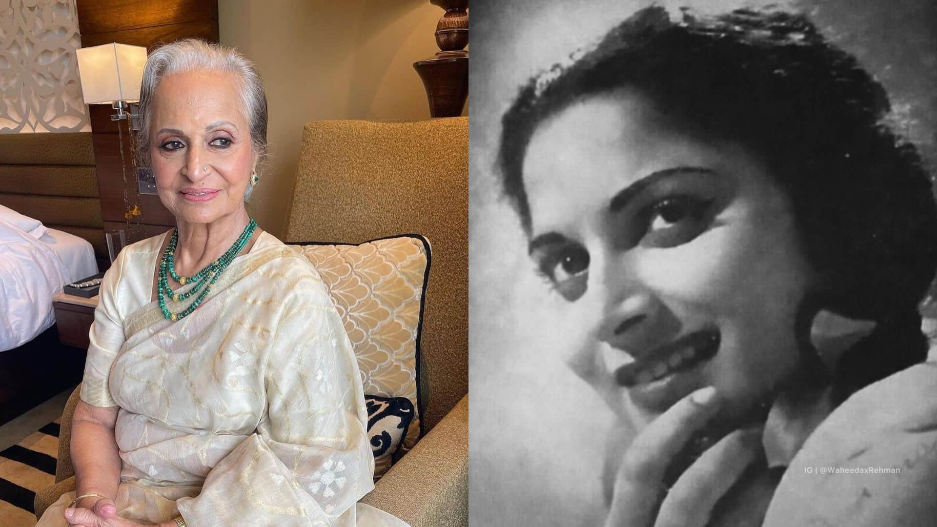 Waheeda Rehman birthday actress became the heartthrob of the audience in 70 know about her career and life