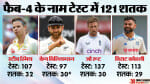स्टीव स्मिथ, केन विलियम्सन, जो रूट, विराट कोहली।