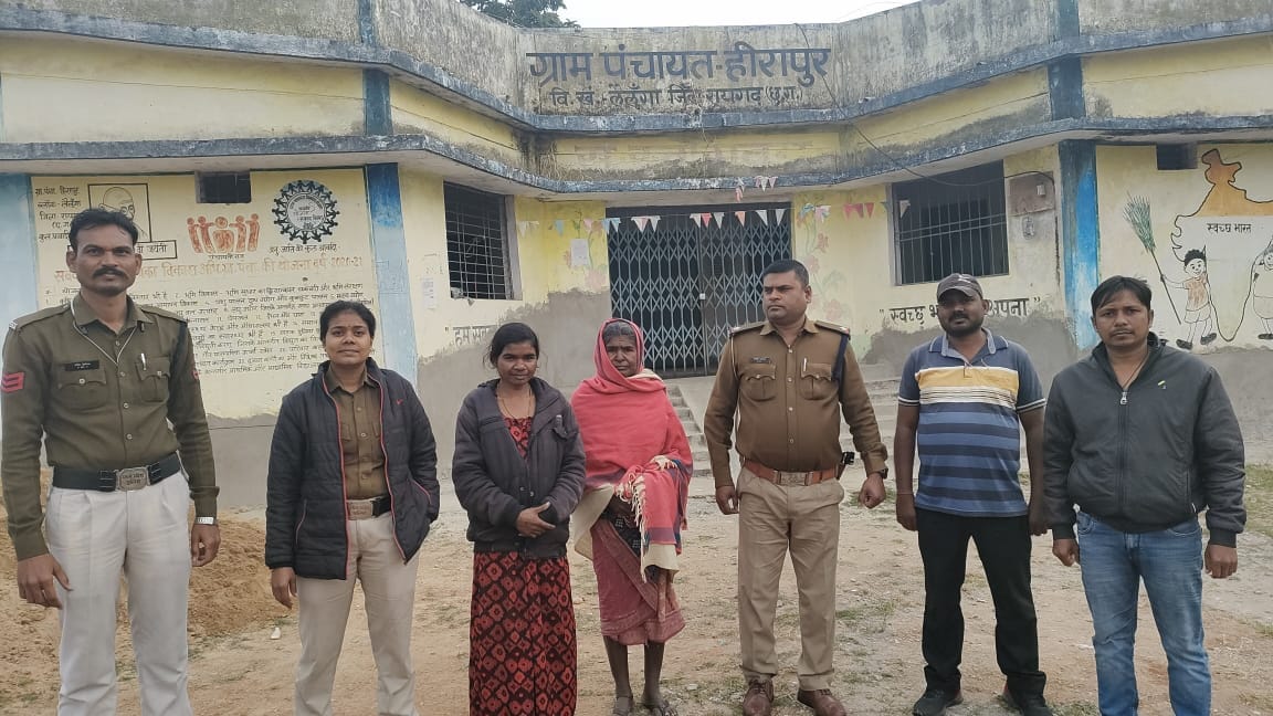 अनूपपुर पुलिस ने घर से भटक गई मूक-बधिर युवती को परिजन से मिलवा दिया।