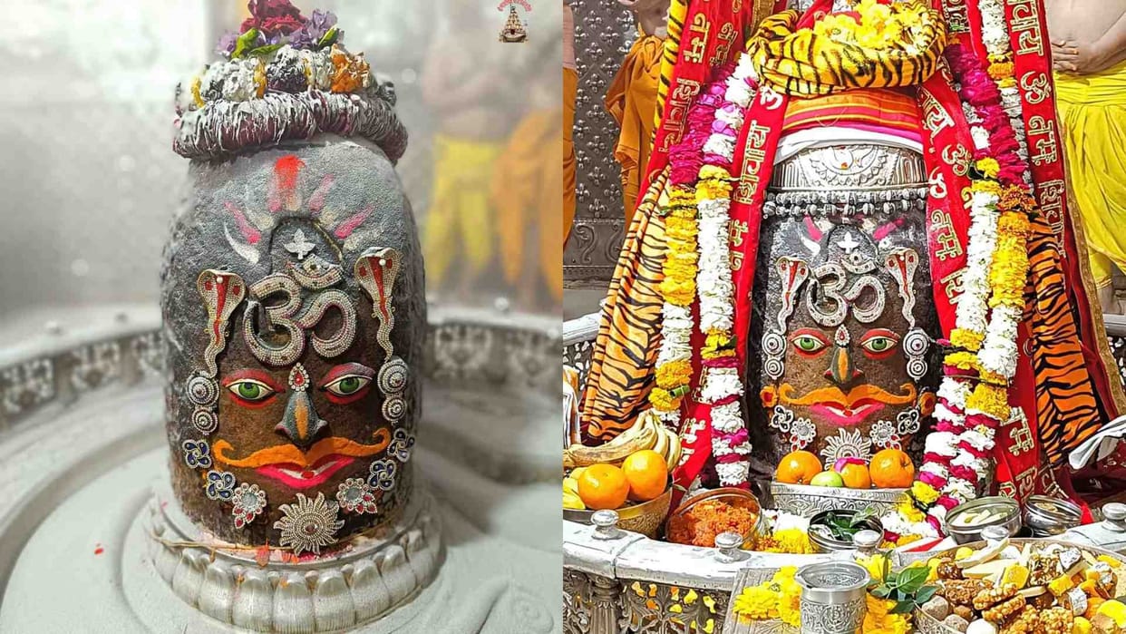 Ujjain News: Baba Mahakal Was Adorned By Applying Snake And Ashes Mahakaleshwar Temple