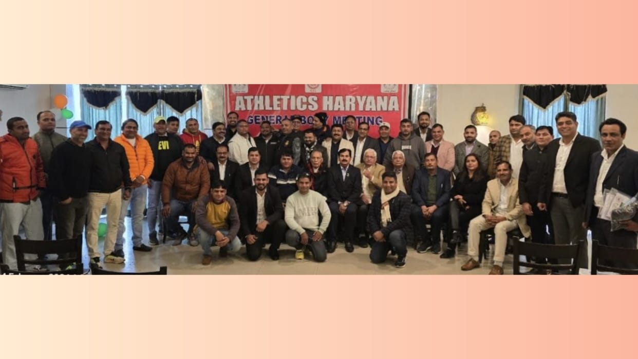 Athletics Haryana Association: Rajendra Malik unanimously elect as President and Pradeep Malik as Secretary