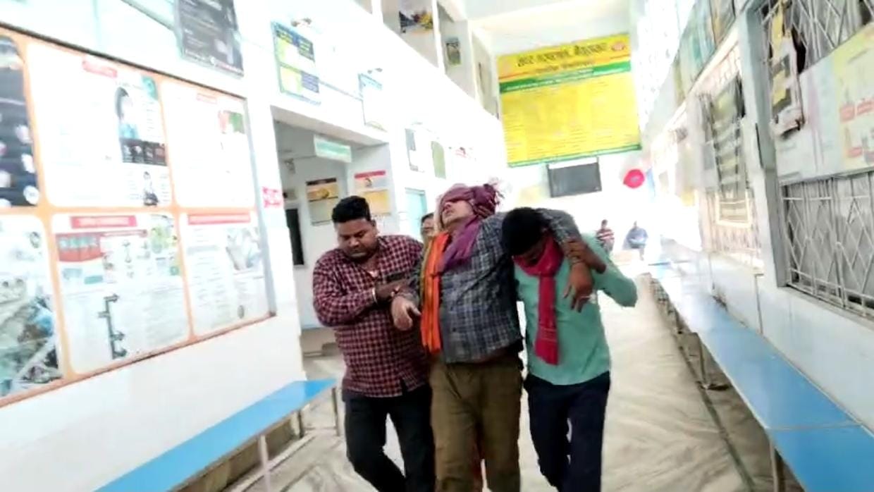 A group of people fought over a land dispute