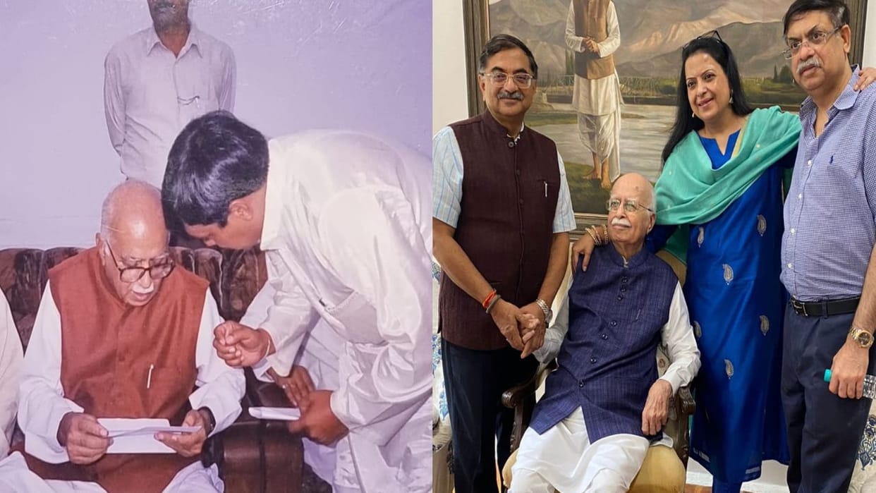 Lal Krishna Advani played an important role in opening the door haridwar of Uttarakhand Watch Photos