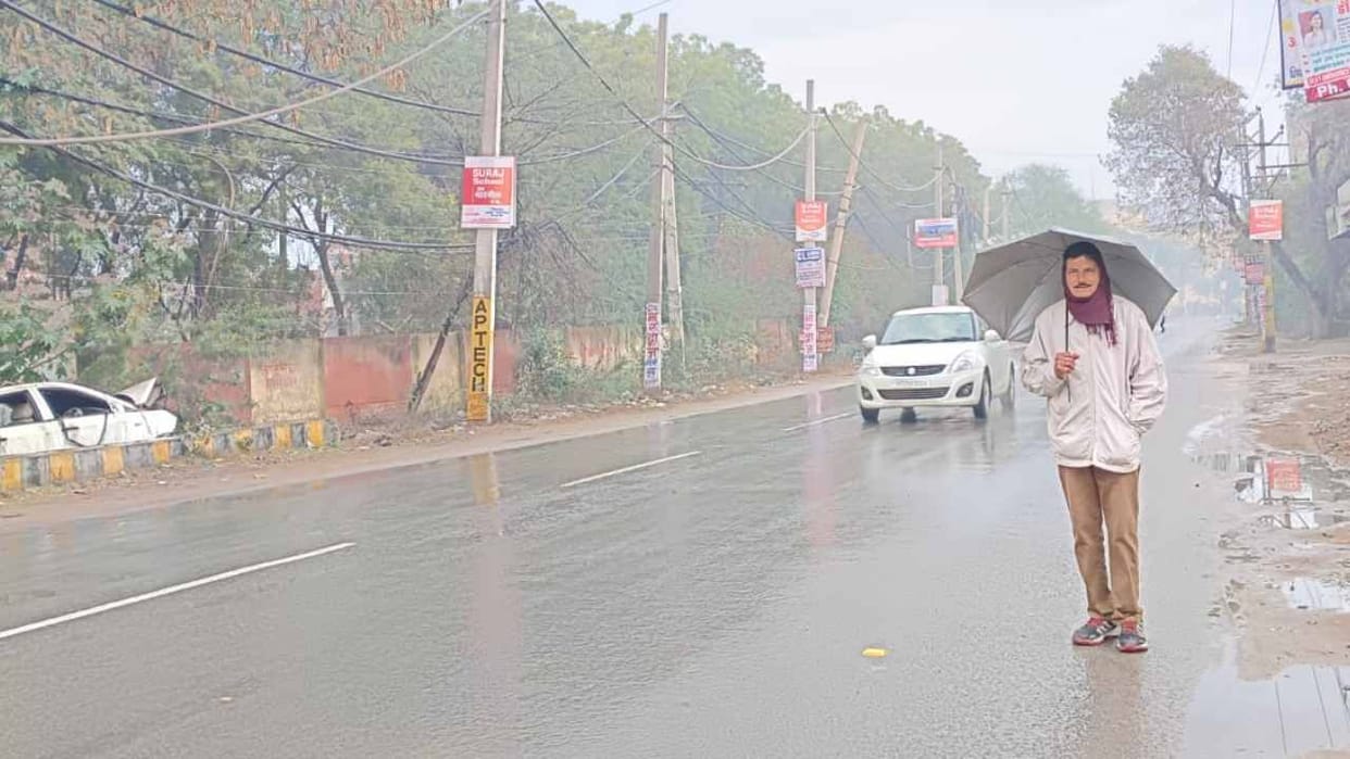 Punjab Weather update Coldness increased due to continuous rain