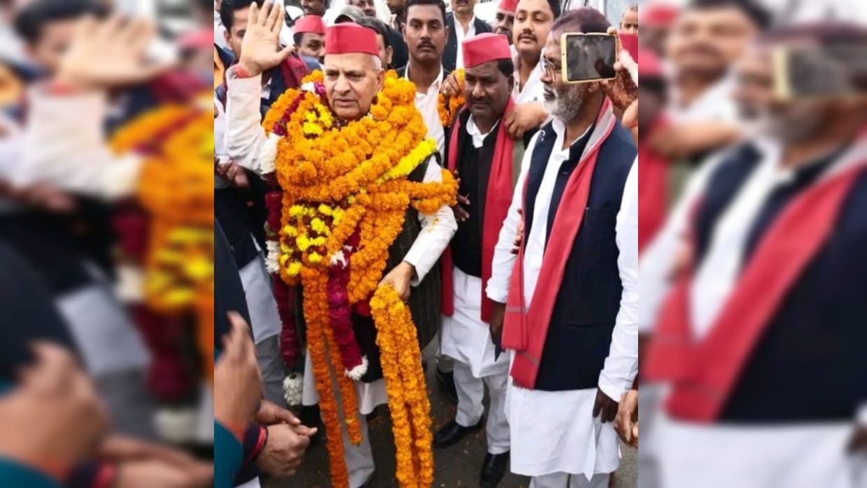 SP State President said to promote anti-people policies of BJP