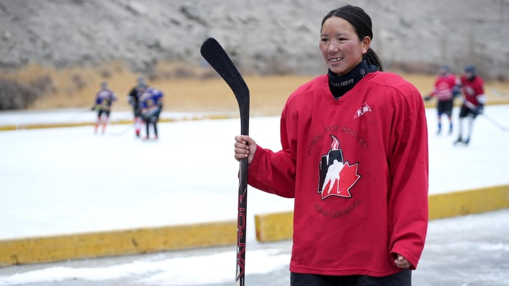 ladakh winter games Story of Skarma Rinchen: How ice hockey changed this Ladakhi village girl life