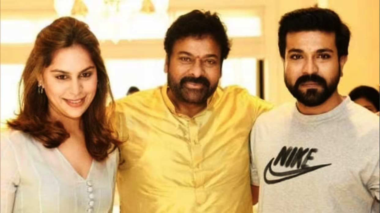 ram charan wife upasana hosted a lavish party for father in law chiranjeevi after padma vibhushan honour
