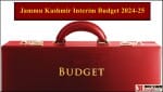 Jammu Kashmir Budget 2024