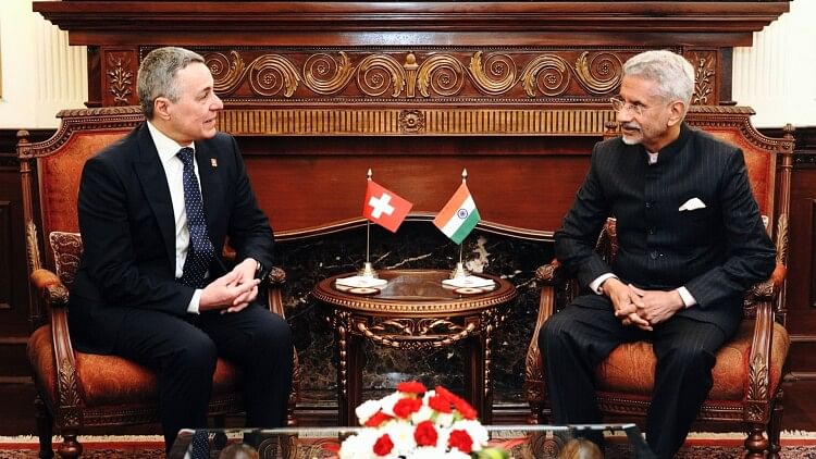 India-Switzerland: Swiss Foreign Minister meets Jaishankar, emphasis on enhancing relations