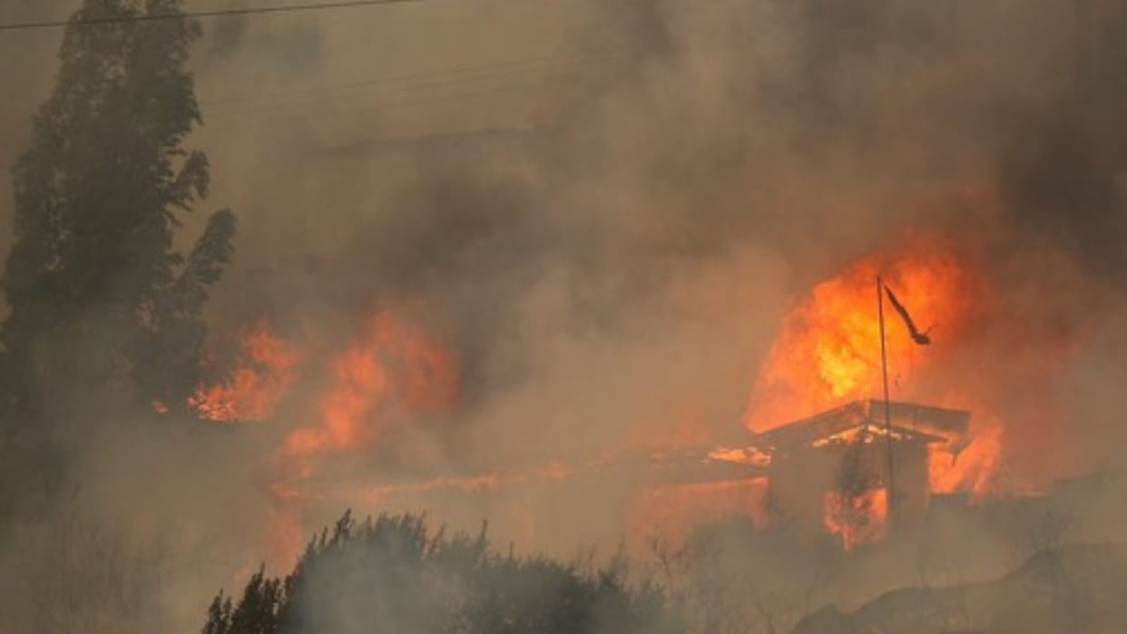 World Update death toll Chile wildfires reaches 131 and more than 300 people missing