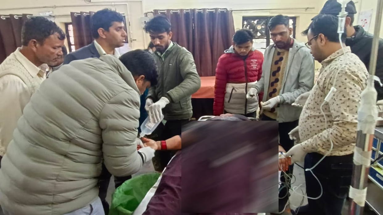 Robbery in the house attack on woman neck with a knife Roorkee Uttarakhand Crime News in hindi