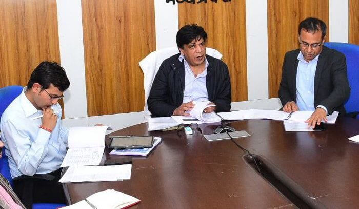 Dr. Rajesh Rajoura reviewed the construction works of Simhastha-2028, instructions to keep Shipra clean