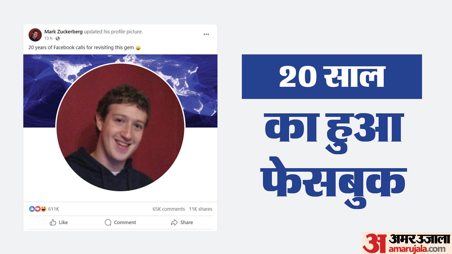 facebook turns 20 Mark Zuckerberg Celebrates Facebook's 20th Anniversary