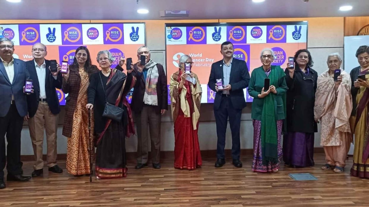 Indian Cancer Society launches Rise Against Cancer app on World Cancer Day