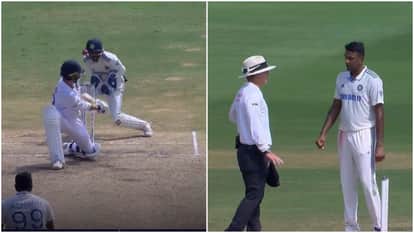 Controversy on Ravichandran Ashwin 500th Test Wicket Umpire change decision after giving Tom Hartley out
