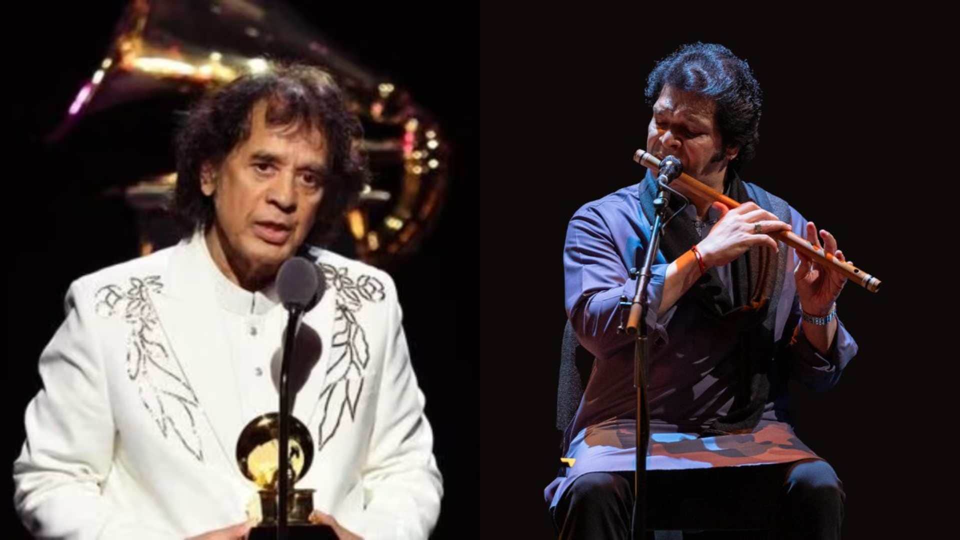 shankar mahadevan zakir hussain rakesh chaurasia Ganesh Rajagopalan ricky kej happy to receiveGrammy Award