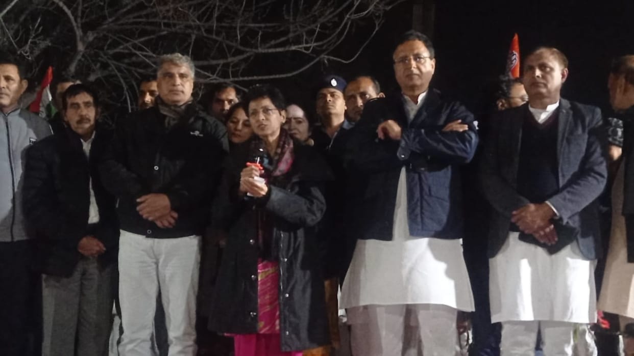Congress Jansandesh Yatra in Kurukshetra; Selja said - the one who works hard will get respect