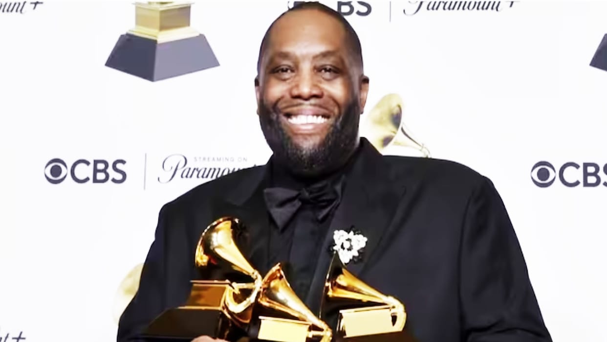 Rapper Killer Mike detained after winning three awards in 66th Grammys 2024 cops take him away in handcuffs
